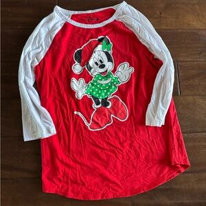 Disney Christmas Shirt with Minnie Mouse